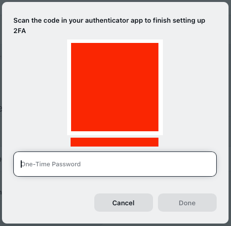 Where to choose your 2FA method