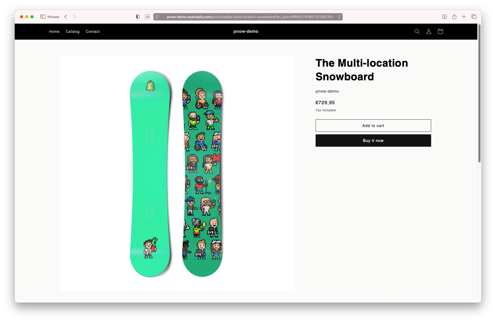 Demo: random page selection